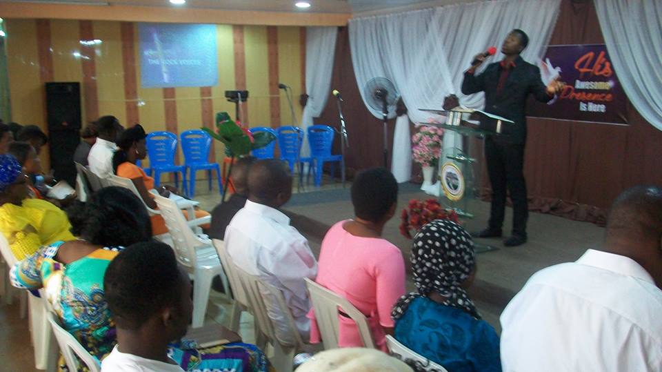 TraccWorld's tweet photo. Sunday Service @ THE ROCK ASSEMBLY Christian Center on 16th October, 2016. Theme: "I am fruitful, not barren 2." https://t.co/74FOYX2vOa
