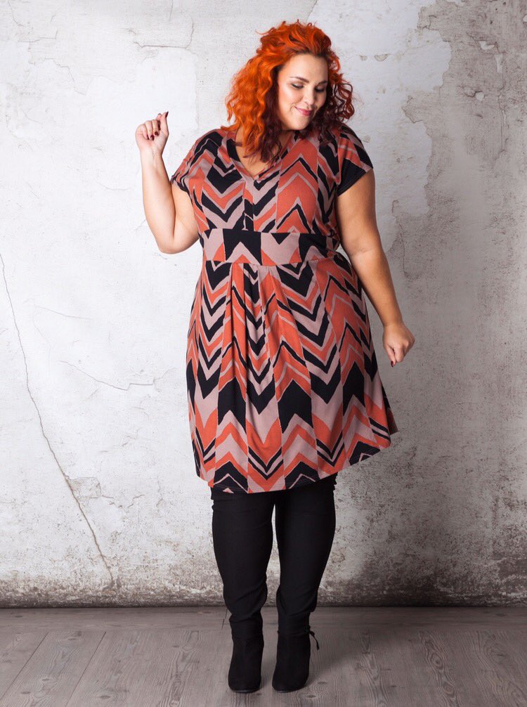 How very #beautiful is this new #dress of <a href="/xtwofashion/">X-two</a>?! Online next friday! #plussize #plusmodel #plussizefashion