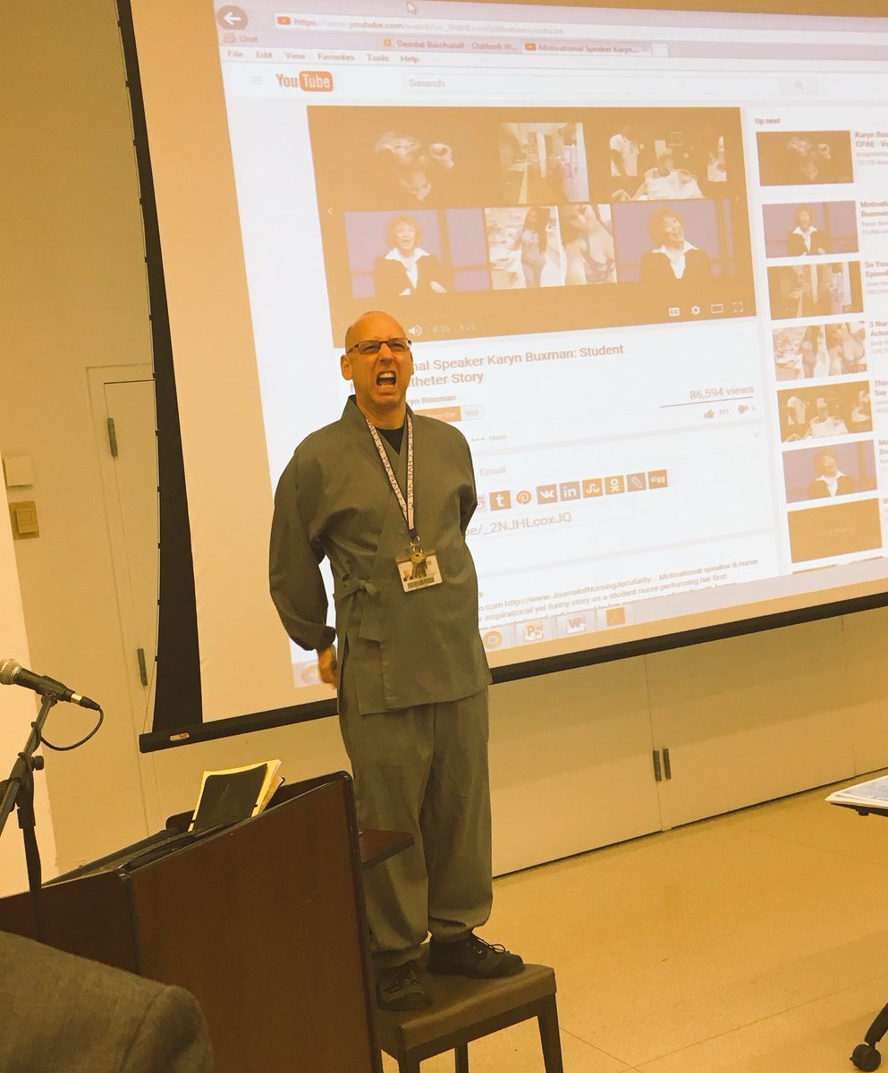 NurseJacksonHVH's tweet photo. @HeadRNColumbia @Jeffrey_NYP Getting centered at SAC!! #tenderizing #soundofsilence https://t.co/L5KzqKQheu