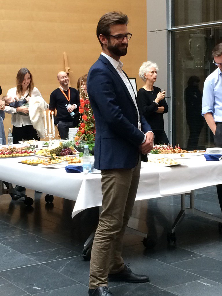 Reception for @harsloef  Tak for godt samarbejde 😊