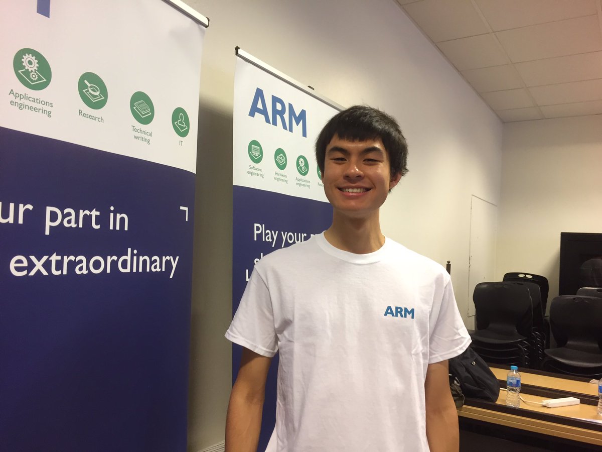 imperialeee's tweet photo. Recent graduate Raymond now working for ARM #EEE https://t.co/0EqnJt0Liq