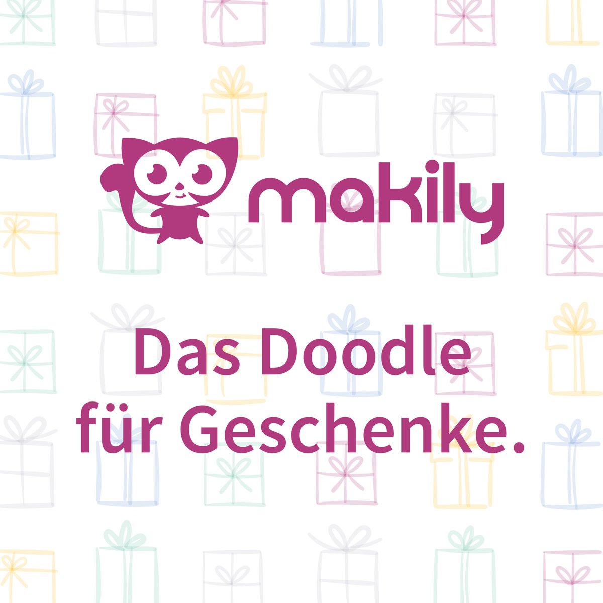 makily_DE's tweet photo. Makily – das Tool um Geschenke zu organisieren 🚀 https://t.co/snNILtidhL