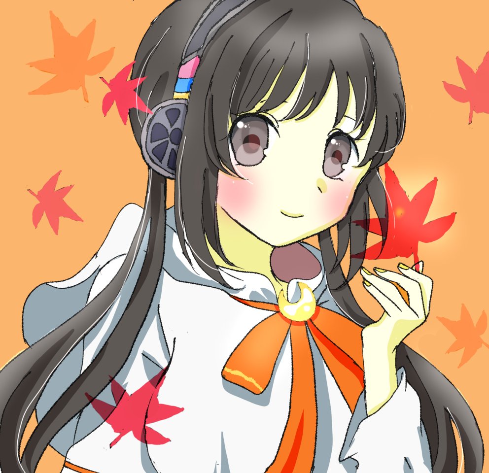 garnet_pond's tweet photo. しいらちゃん誕。秋色。＃駅メモ　＃駅メモファンアート https://t.co/CI9VYxc77C