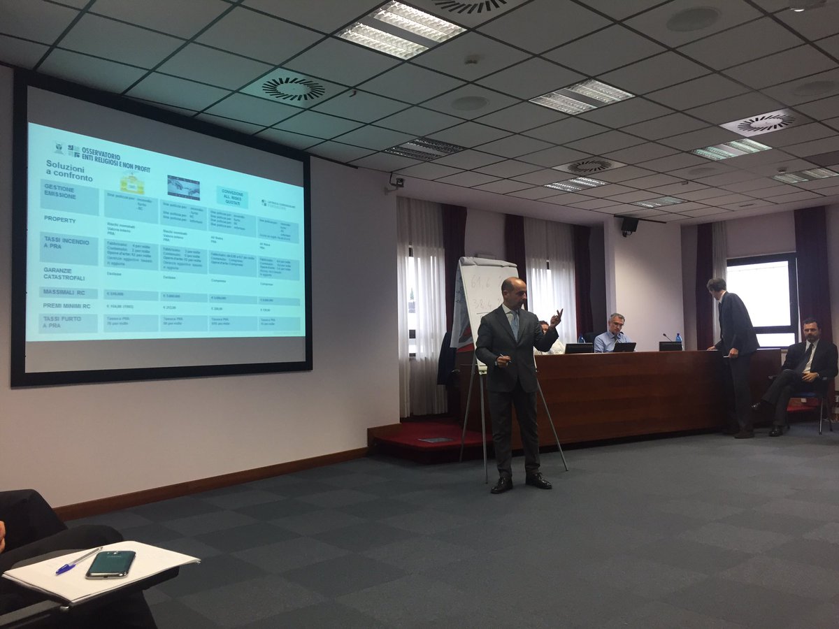 Training Osservatorio Enti Religiosi e Non Profit prodotto cattolica&amp;clerosecolare 💪🏻Parrocchia #cattolicassicurazioni <a href="/EmanueleBruni/">Emanuele Bruni</a>