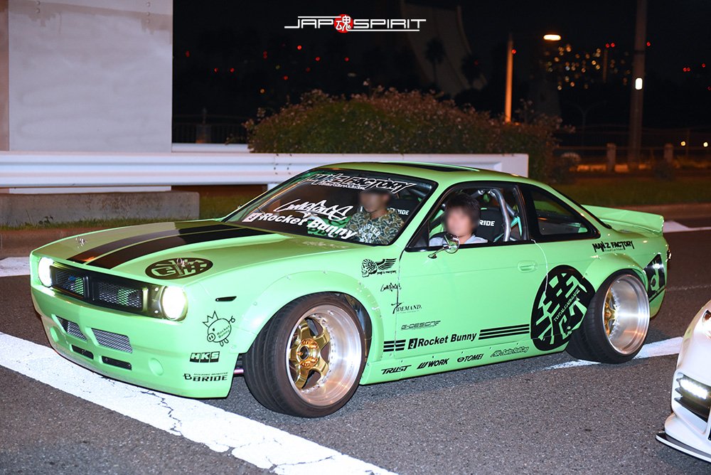 hjemme gennemførlig Døde i verden Street cool car & bike report of Japan on Twitter: "#Spocom #Stancenation  2016 NISSAN Silvia #S14 Rocket Bunny V2 Boss body kit light green  https://t.co/c6lsS9IA0v https://t.co/uCvOtrE1IX" / Twitter