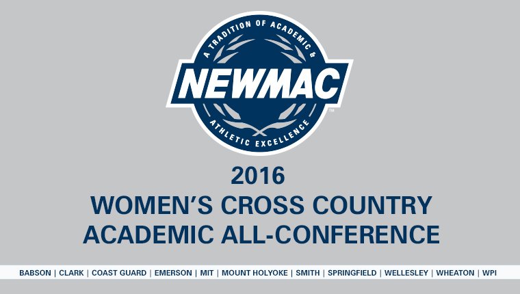 NEWMACsports's tweet photo. #NEWMAC Reveals 2016 Women's Cross Country Academic All-Conference https://t.co/7z2kfYQQf9 #GoNEWMAC #d3xc #whyd3 https://t.co/LEgAyJK5p1