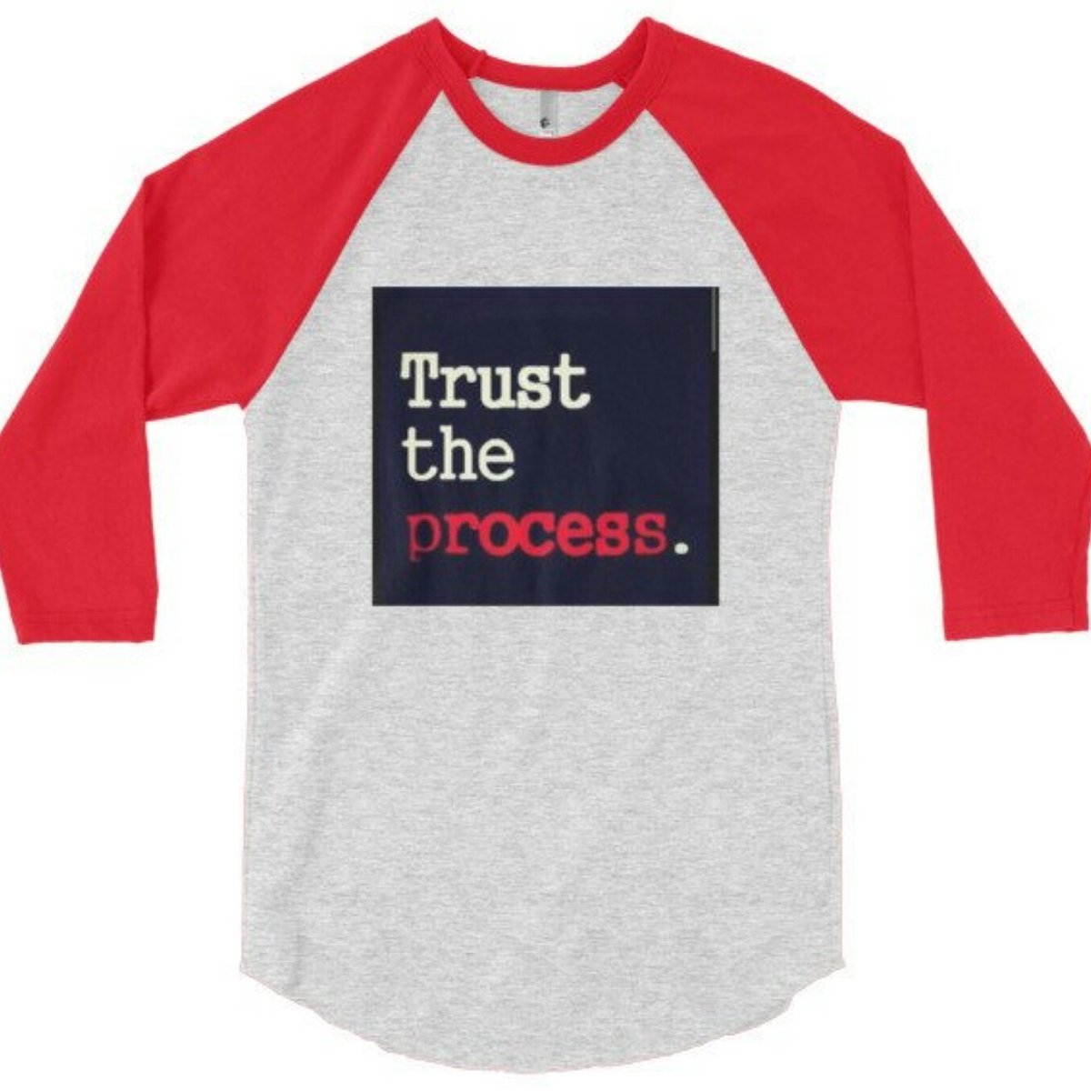 RSVPThreads's tweet image. "Trust the process" baseball tee.  Available @ RSVPthreads.COM #RSVPthreads