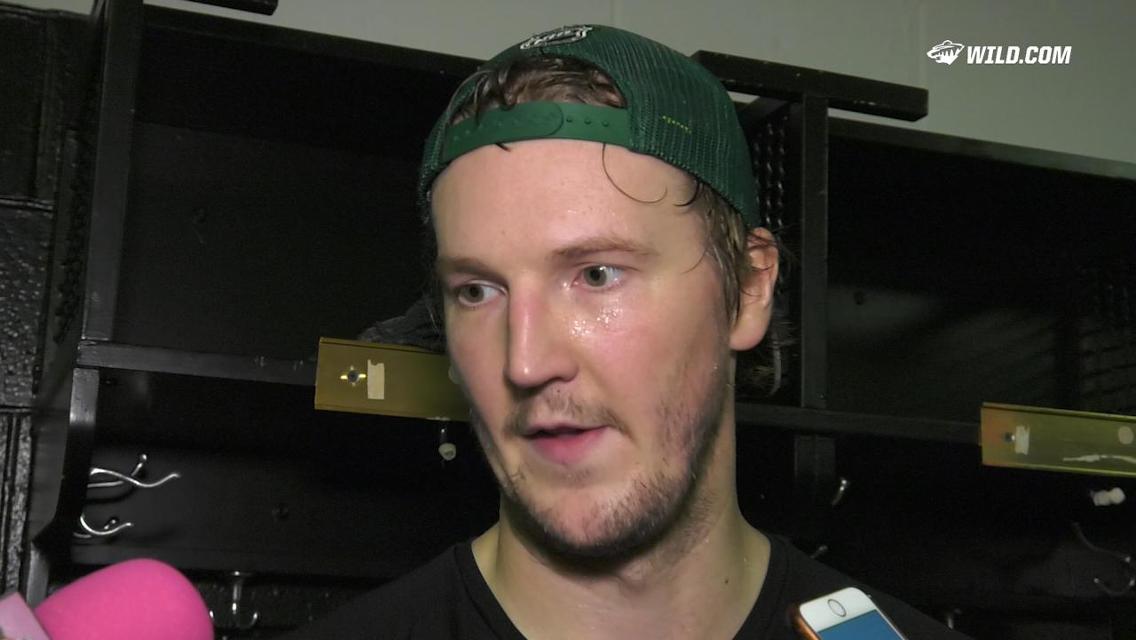 🎥 Devan Dubnyk spoke to media after recording his 20th #NHL shutout last night → ow.ly/EGDi305xE0Z #mnwild https://t.co/snhjhFyjLd