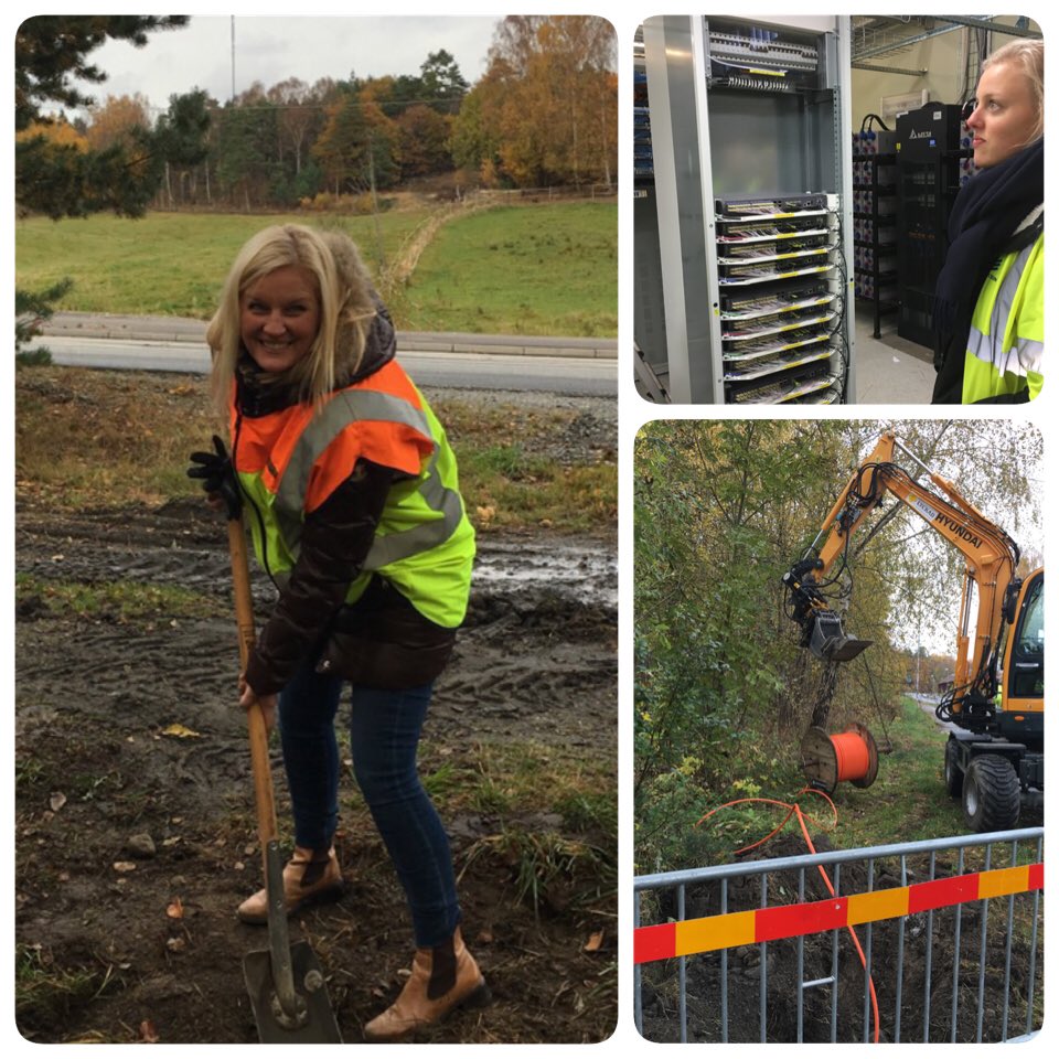 AnnaSpan4's tweet photo. Kundrelationer är med redan vid första spadtaget @habashian @LindaHernstrom @HBarnekow #fiberfeber @RobinStromsten https://t.co/Dt3IOOmQav