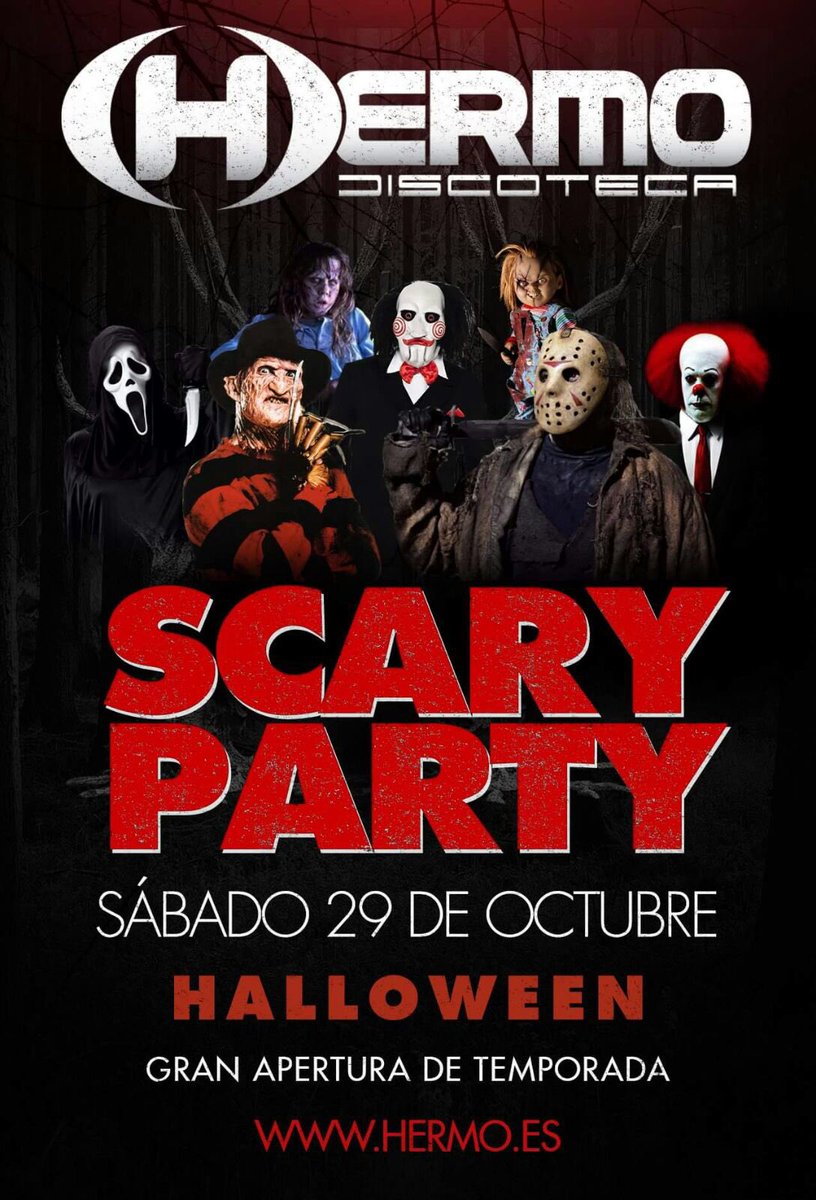 Quiero jugar a un juego, te vienes a jugar con nosotros? SÁBADO 29 en <a href="/Hermodiscoteca/">Yamin</a> la noche más terrorífica del año con <a href="/DescontrolParty/">DESCONTROL PARTY</a>