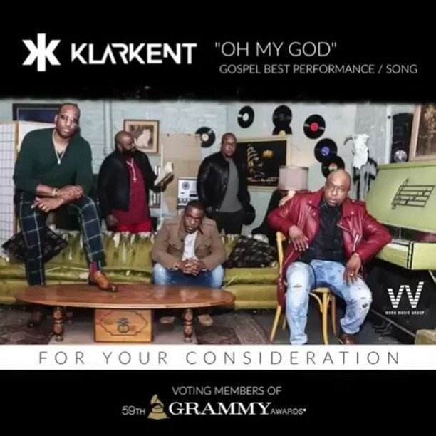 CB_Radio82's tweet photo. Y'all already know how I feel about KlarKent! 🙌❤🎶 #Regrann from @getatkk -  Voting Members of The 59th GRAMMY Award… https://t.co/Arqzbhh0yE