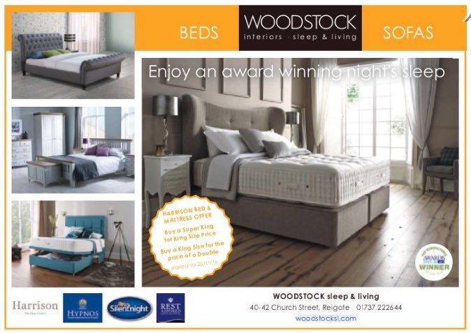 priorysofas's tweet image. Special Offers with our @Harrison_Spinks  #BedTailor Collection in our Autumn Event #shoplocal #beds #Surrey #Sleep