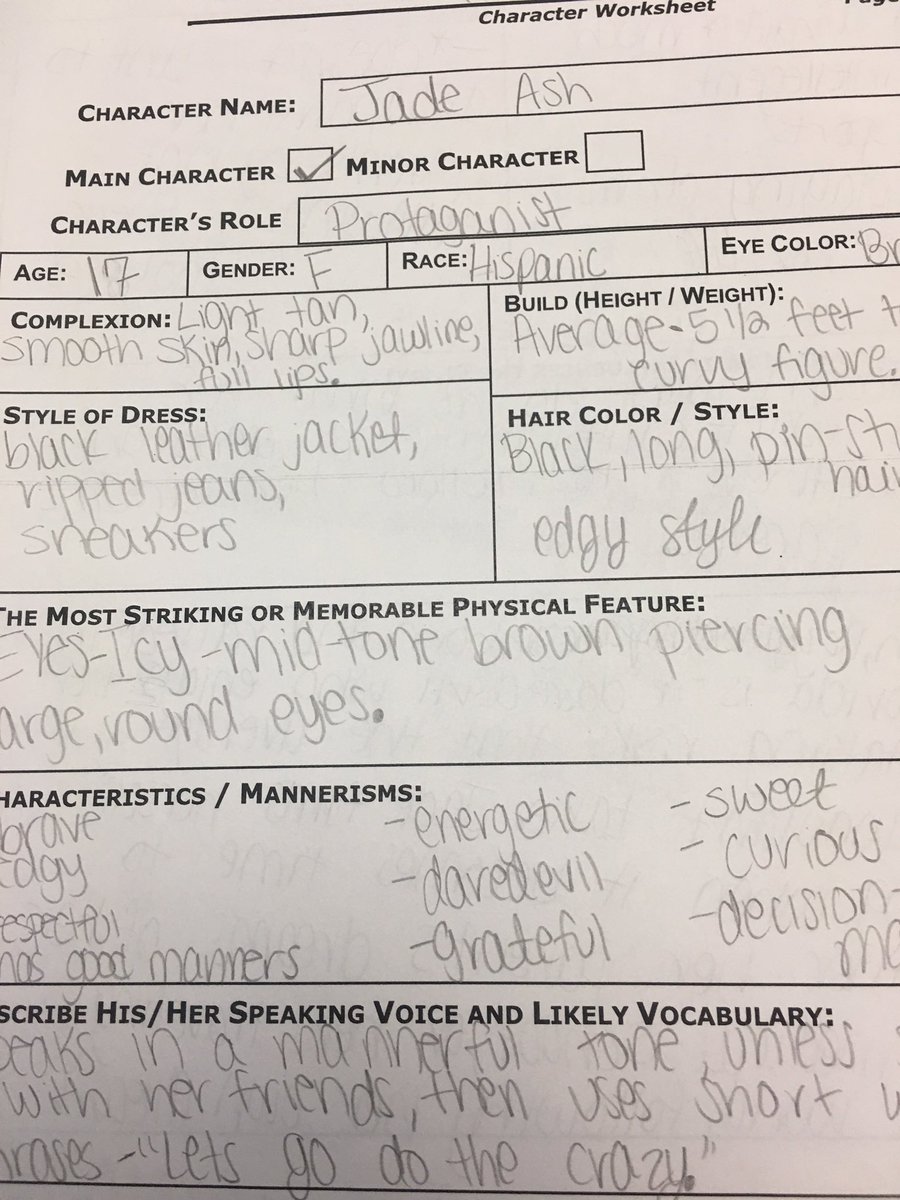 elaandmore's tweet photo. So excited for this student's work to come to life! #JadeAsh #WhyIWrite https://t.co/2iAGEa8ggZ