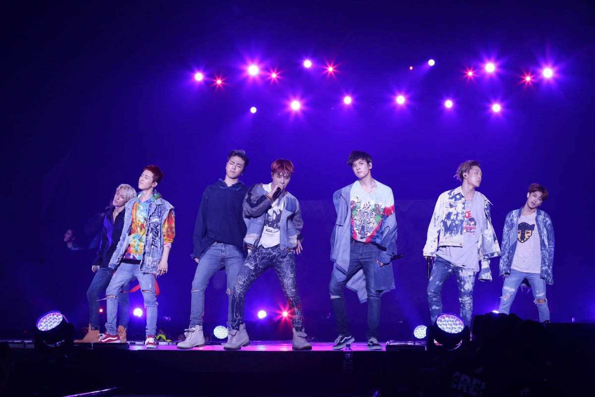 nikkan_choa's tweet photo. レポ①　１月に日本デビューした韓国出身の男性７人組グループ #ｉＫＯＮ が26 日、全国ツアー最終公演を東京・代々木第１体育館で行った。今回のツアーでは、全国６都市１６公演で１７万６０００人を動員した。２～３月に行ったアリーナツアーを含めると、年間で３２万２０００人を動員した https://t.co/BOUDi5JKNi