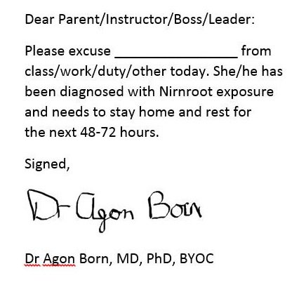 VideojuegosGAME's tweet photo. Ojo al justificante médico que te da Bethesda para quedarte jugando a Skyrim: Special Edition el viernes.

https://t.co/3an6vAKWQn https://t.co/vKmpaEW5Wx