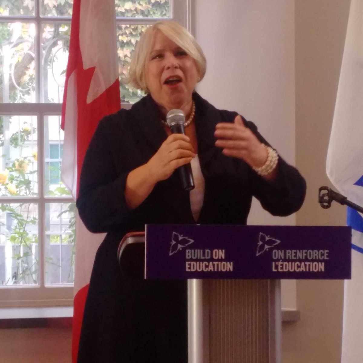 @IndiraNHarris &amp; Deb Mathews announce a new university is coming to Milton!!!l focus will be on science,arts &amp; tech