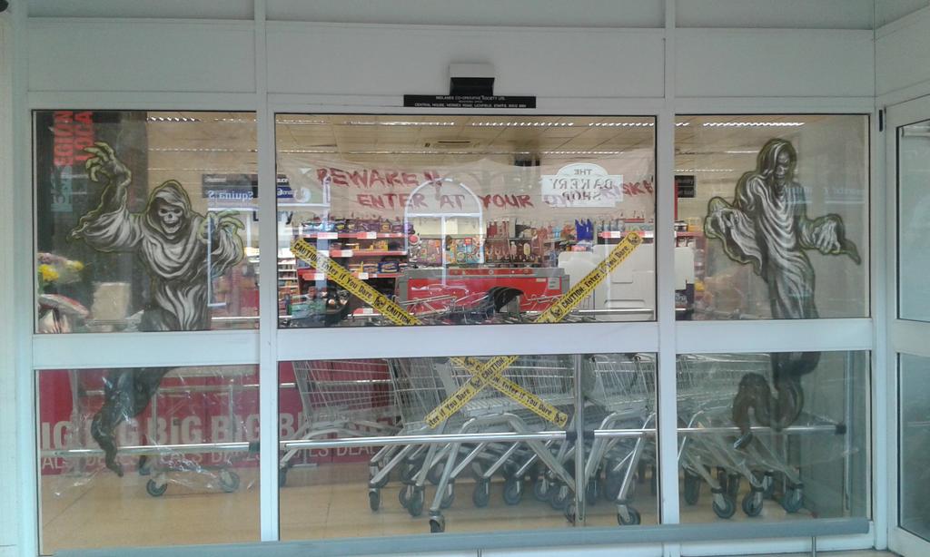WaleAnnette's tweet photo. Halloween at Syston. .. @mycoopfood https://t.co/bsfEkRKXXo