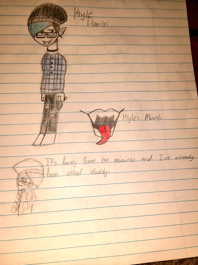 Bland_Artist's tweet photo. "I can't stop fucking cursing, it's a fucking curse man.
....
SHIT THAT'S A FUCKING PUN."

•Kyle!
•Self rp acc.
•SOS https://t.co/T6jLAhMJ2G