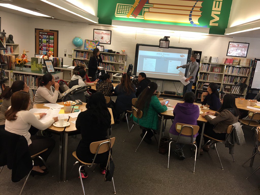 ESOL Parent Breakfast Meeting My ESOL teachers are fabulous!! #GameChanger