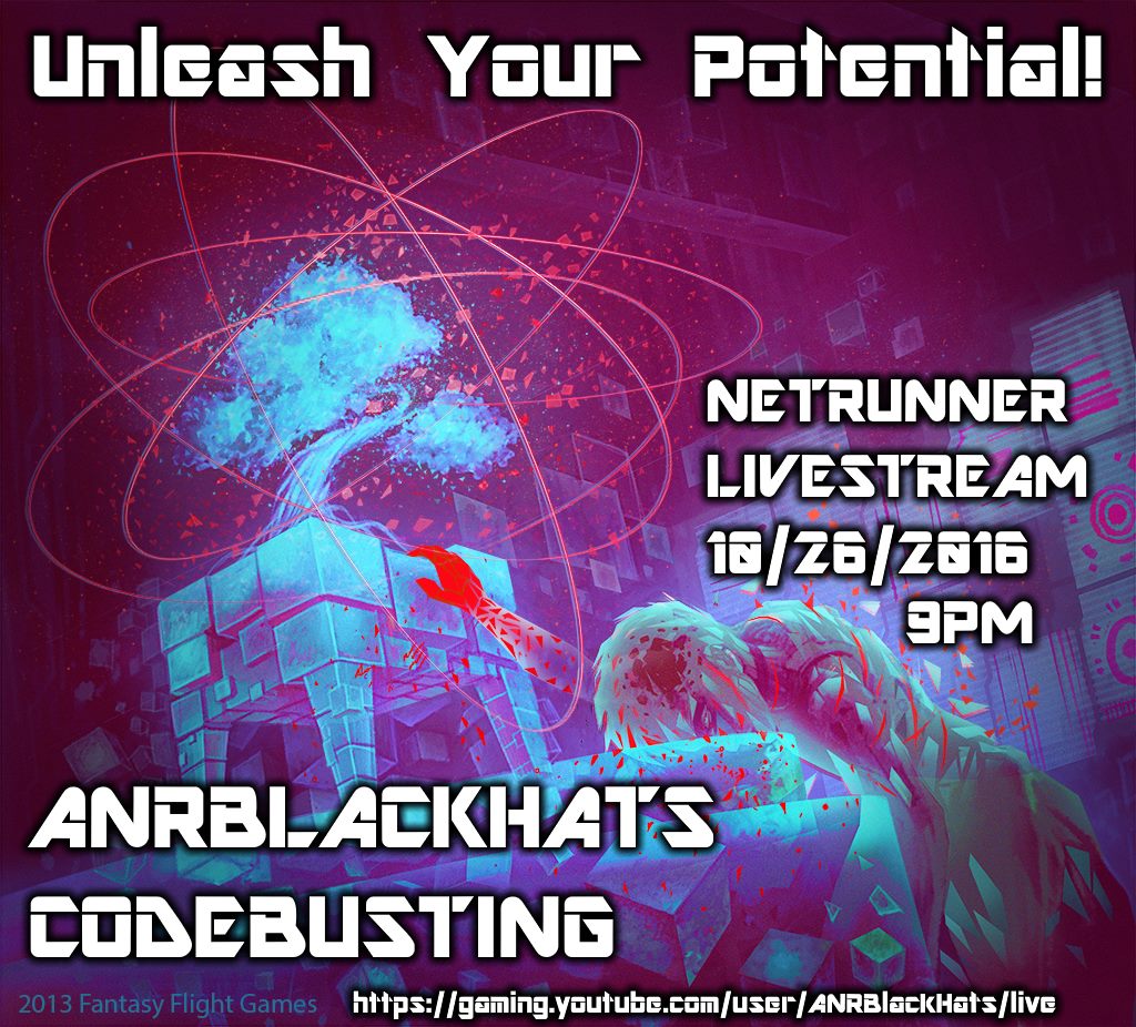 codemarvelous's tweet photo. so who will join me as I unleash my potential in #netunner this evening? https://t.co/CfrXmTzHFM