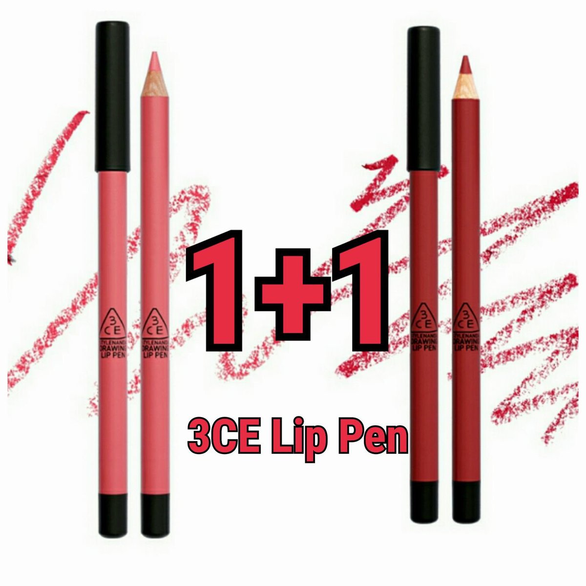 MaMi__Shop's tweet photo. ✔จัดโปร 1 + 1 จำนวนจำกัด!!!✔380 บาท (ได้ 2 แท่ง) เลือกสีได้!!
✔ส่งฟรี ลงทะเบียน!!!
ซื้อ 1 แถม 1 เลือกสีได้ #3CE #HowtoPerfect #ถูกบอกต่อ https://t.co/Pe49OK00sn