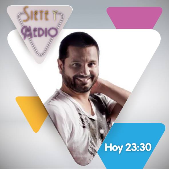 ¡Esta noche programón en #SieteyMedio con @JRojasoficial en la previa de su show del 19 de noviembre! No podés perdertelo 😄🎧