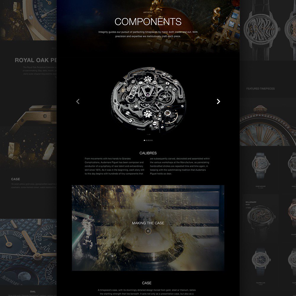odopod's tweet photo. We recently completed a full website redesign for one of our long-time clients, Audemars Piguet. Check it out! https://t.co/2BpHddAdIL https://t.co/3s1DCJkzJM