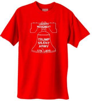 TrumpSilentArmy's tweet photo. Shop our catalog of liberty movement t-shirts today! https://t.co/9yjCzkquZ4 #VoteTrump #Trump2016 https://t.co/LVDEIsK6WI