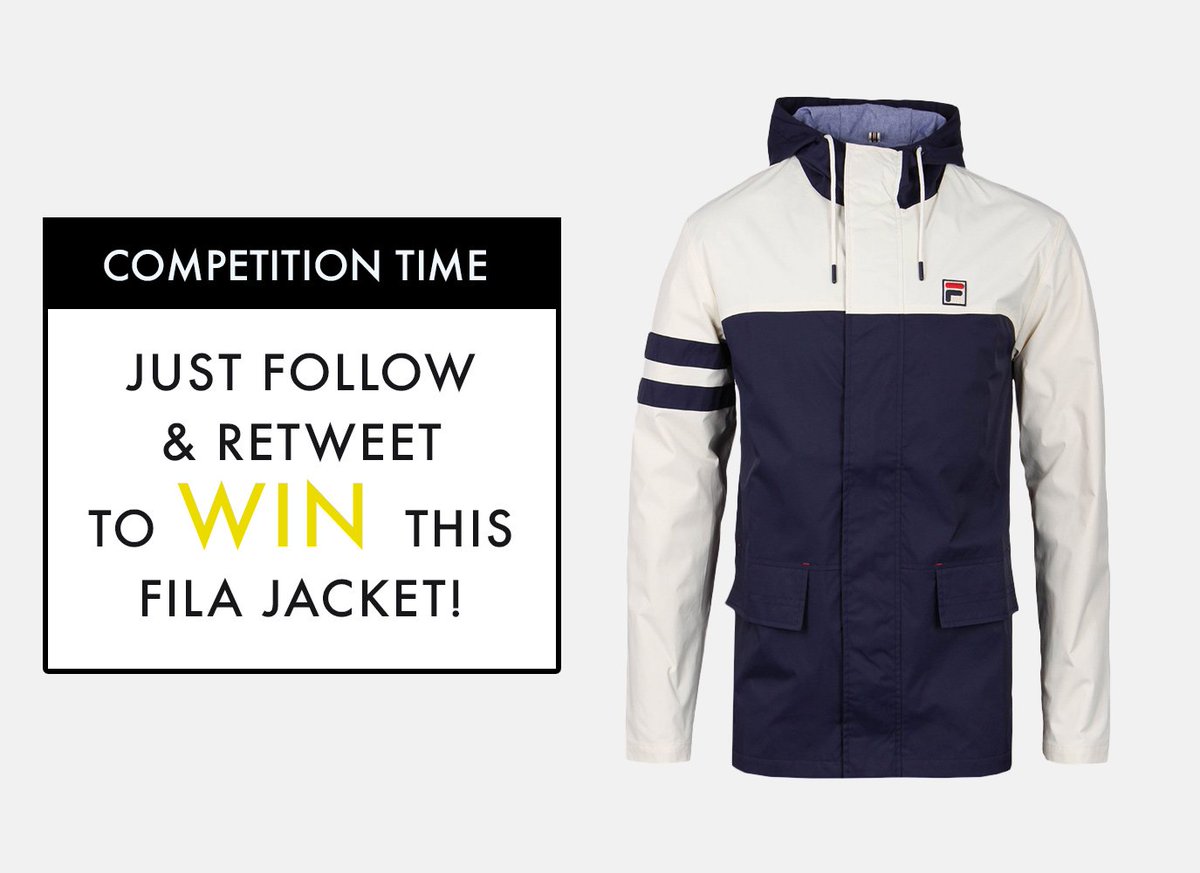 bbclothing's tweet photo. LAST CHANCE: This #WinItWednesday you have the chance to #WIN this #Fila Jacket! Just Follow &amp; RT! https://t.co/4evep42d1g #competition https://t.co/fFdSXpJGHI