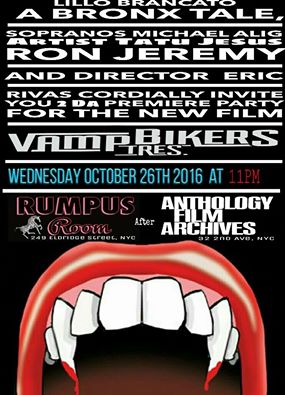 annarchynyc's tweet photo. #Movie #premiere 2nite of #VampBikersTres directdby #EricRivas &starring ME along w @Alig_Aligula @LilloBrancato +afterparty #NYC @beejgrub https://t.co/aZ1Uv8n871