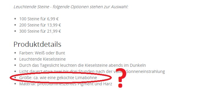 Salia87lp's tweet image. Aaahja...Klar...Allgemein bekannte Maßeinheit... ;)

#Limabohnen #Maßeinheit #Produktbeschreibung #leuchtendeSteine #Groupon