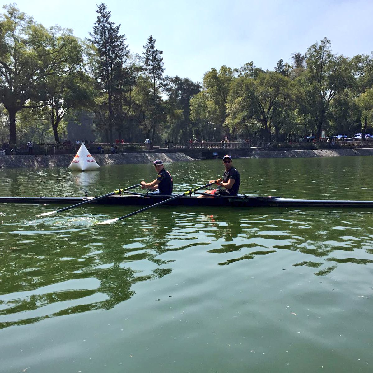 redbullracing's tweet image. Row, row, row your boat... 🚣🇲🇽😂 @Max33Verstappen #MexicoGP  @redbullMEX