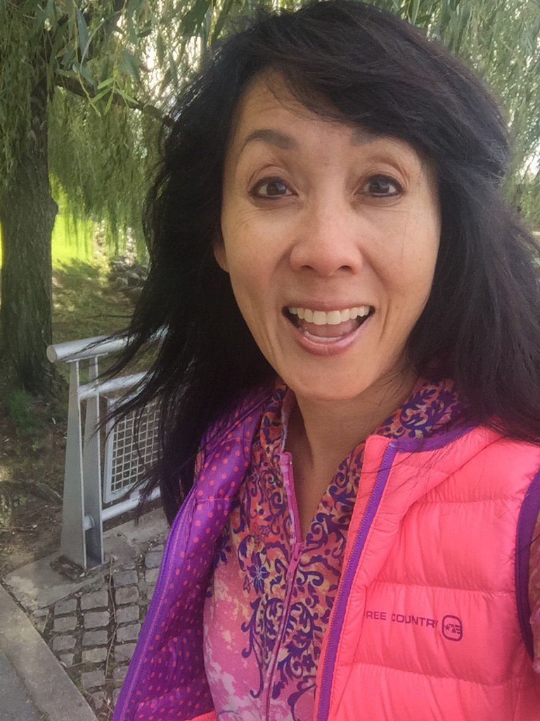 LucyYang7's tweet photo. Go for a walk or vacuum the house? Guess which one I chose? #abc7ny #dustballs can wait https://t.co/FQJWtnXwCd