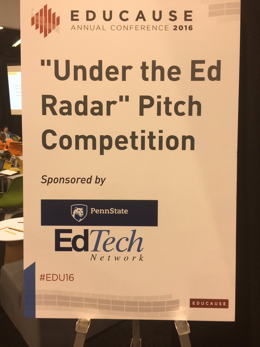 JeffSmithGBPack's tweet image. @PSUEdTechNet & @dreamit graduate @StudyTreeApp @Keiser_Roll43 pitching at #edu16 "Under the Radar - Ed Tech" competition