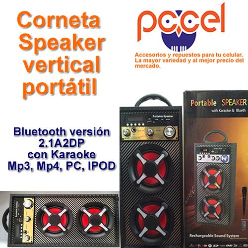 tupccel's tweet photo. #Cornetas #speaker #Kareoke #Bluetooth #PCCEL #ventasaldetal #somosmayoristas #metrocenter #multicentromillenium #barquicenter https://t.co/S8vJT6aMOt