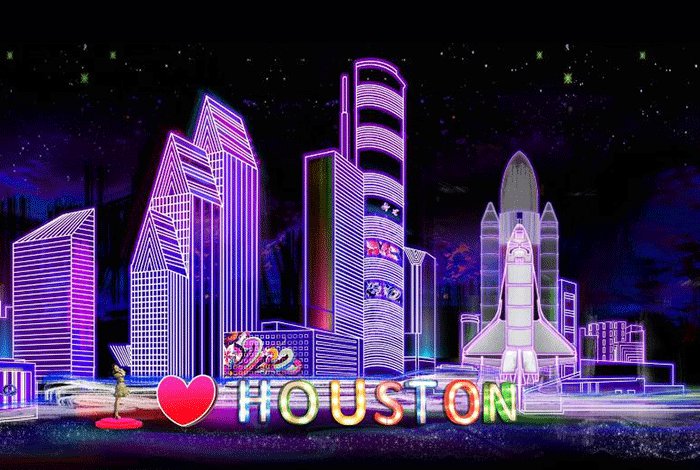 MWLHouston's tweet photo. A "sneak peek" of what’s coming to #MWL2016. Our #Houston lantern display returns, and will expand to feature the HTX skyline! https://t.co/9qps822V9U