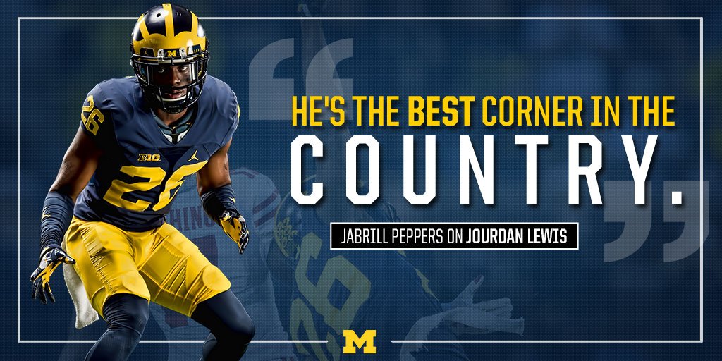 UMichFootball's tweet photo. The BEST. 💯

#GoBlue #BeatState https://t.co/oPGRX3lUTL