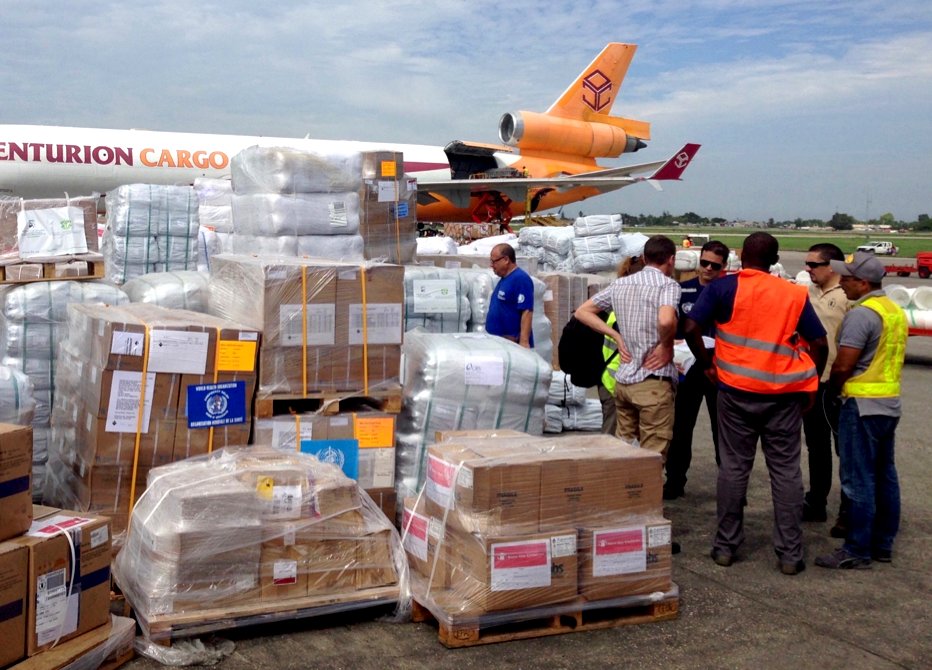 WHO's tweet image. WHO has sent urgently needed medical supplies &amp;amp; medicines to #Haiti to help communities struck by #HurricaneMatthew goo.gl/AdH5vS