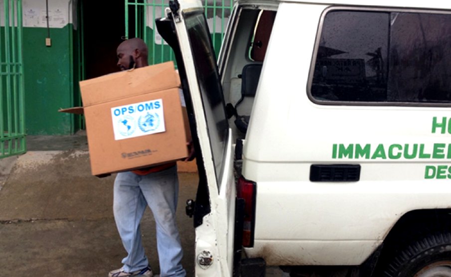 WHO's tweet image. WHO has sent urgently needed medical supplies &amp;amp; medicines to #Haiti to help communities struck by #HurricaneMatthew goo.gl/AdH5vS