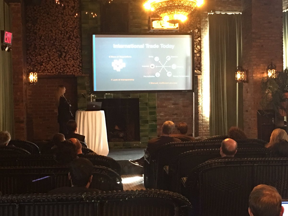 Mac690's tweet photo. Rachel Jackson from @IBMHursleyEBC talking at #2016CIBM about #blockchain and secure trade. https://t.co/BmpwBRa9tA