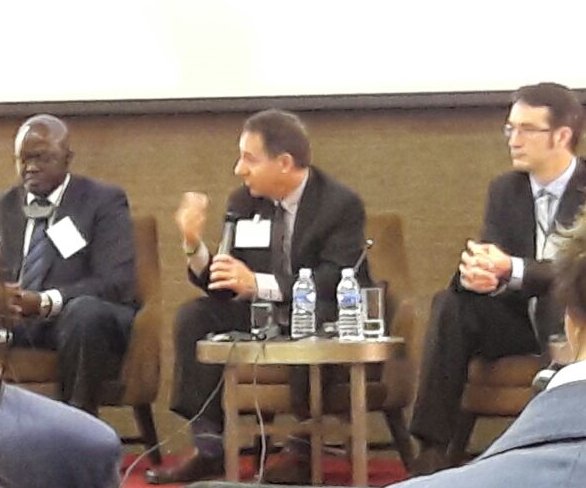 WCA_P4F's tweet photo. Protecting the Planet: Deforestation &amp; the Cocoa Sector @P4Forests Bruce Cabarle contributing to the discusion @WorldCocoa #WCF2016 #Abidjan https://t.co/XLJhp9yXJn