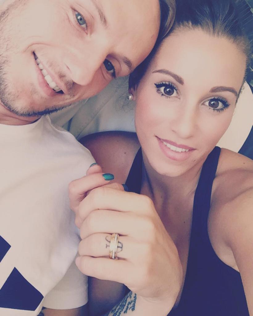 Fcbarcelona Wags Ivan Rakitic With His Wife Raquel Mauri T Co Jojbdznyvi Twitter