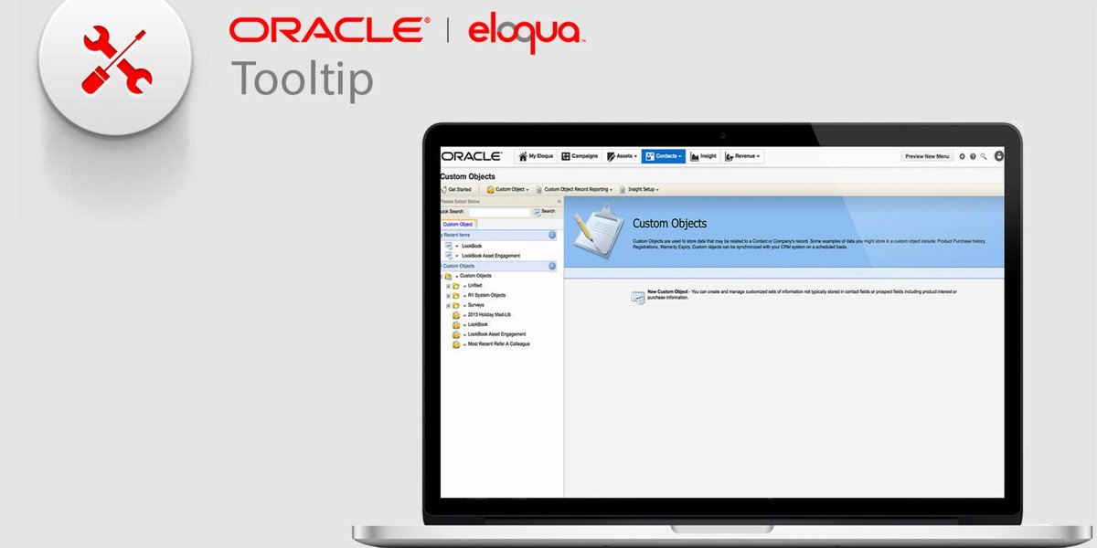 relationshipone's tweet image. Another @Eloqua #ToolTip is here - learn more about the #CustomObject Record Upload Wizard and master all things CDO rlshp1.com/AZ3g