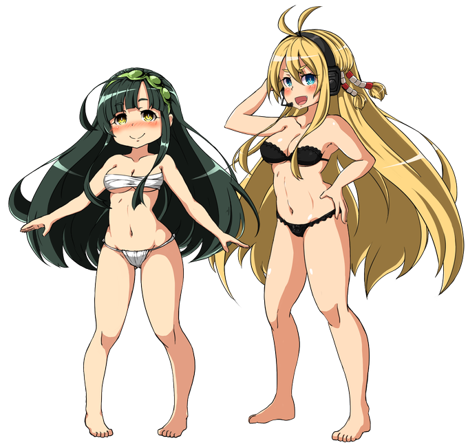 下着ずんちゃんとマキマキ 