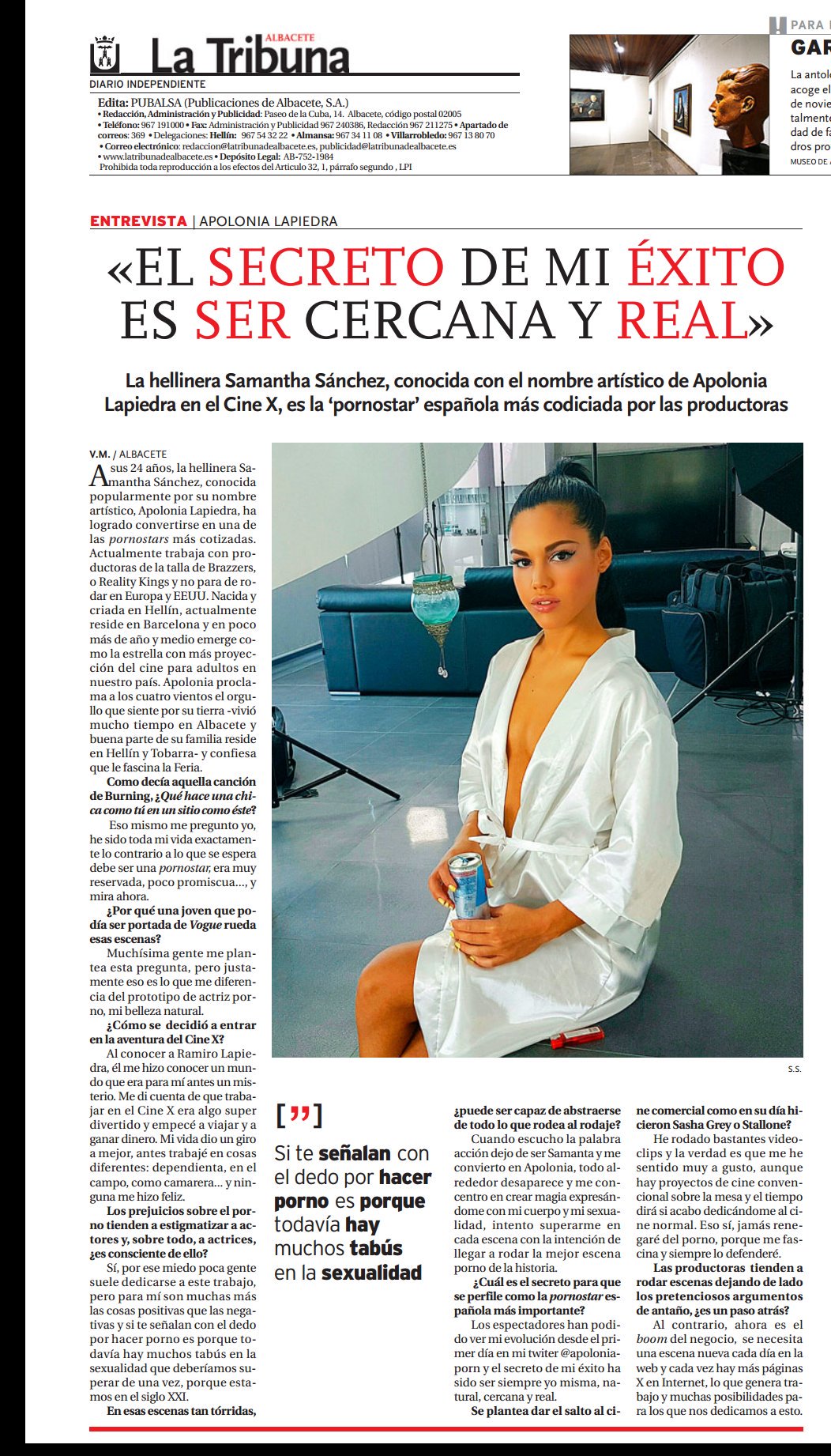 TW Pornstars - APOLONIA LAPIEDRA. Twitter. 😍😍😍😄😘. 3:35 PM - 26 Oct 2016