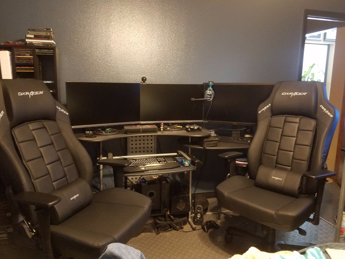 Assembly done. Pretty simple. I could not be happier with these Classic Series chairs from <a href="/DXRacer/">DXRACER💺</a>. Thank you so much for everything!