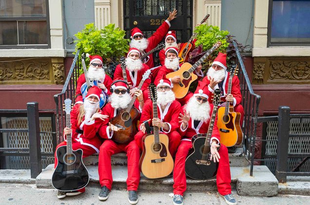 billboard's tweet photo. Holiday supergroup @BOMerrymakers (gum)drops "A Very Merry Medley" (exclusive) https://t.co/orzMK0m204 https://t.co/iT2sTFrQZI