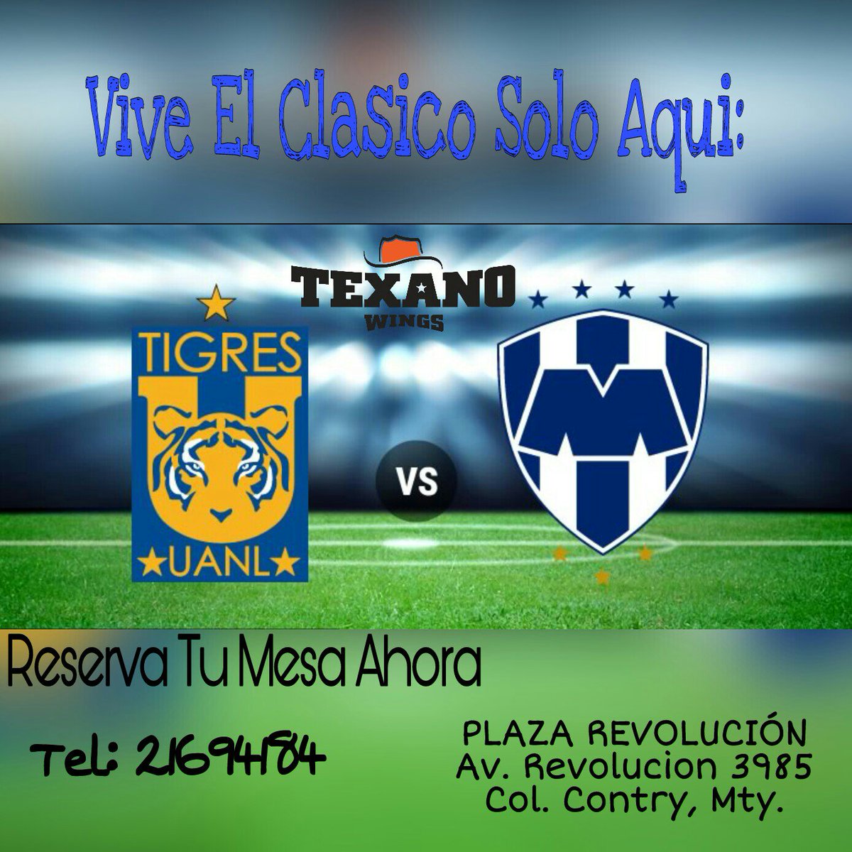 TexanoWings's tweet photo. #Clasico#Diafrutalo#Soloaquitexanowings https://t.co/adCEGnq18K
