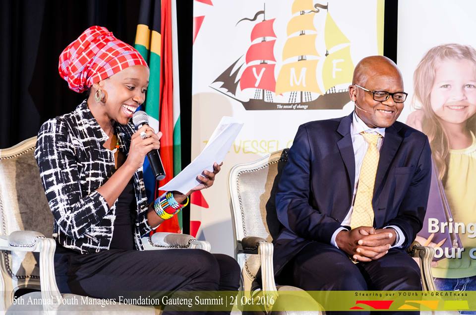 YouthManagersSA's tweet photo. #21October2016 3rd panel discussion, Steering Our YOUth to GREATness #2016GautengSummit @TantieFubu @MpumiMbethe @Ngubane_Co https://t.co/JXhP9Z3mus