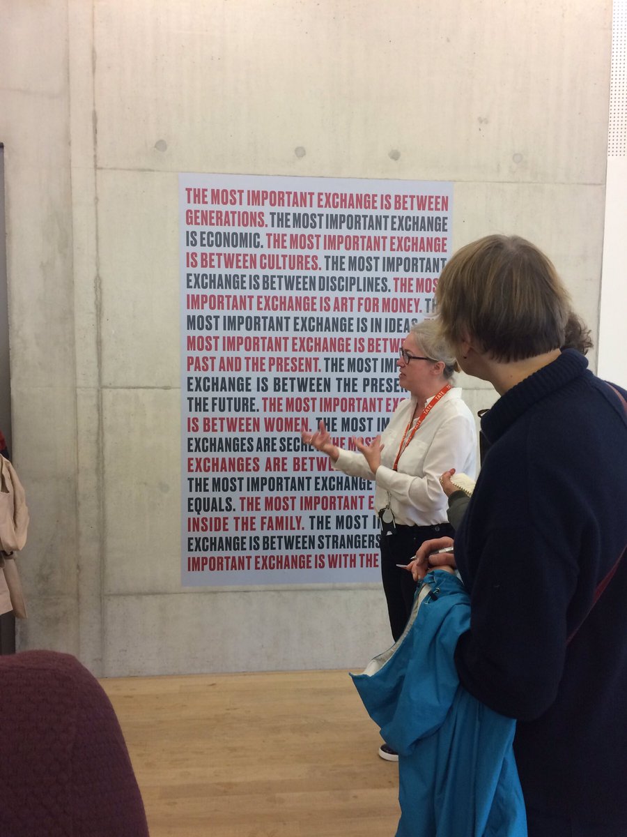 linstafne's tweet photo. @Tate Thanks to Fiona and colleagues at #TateExchange for a great introduction for us from @nasjonalmuseet today #art #museum #participation https://t.co/qnDdEOH4G9
